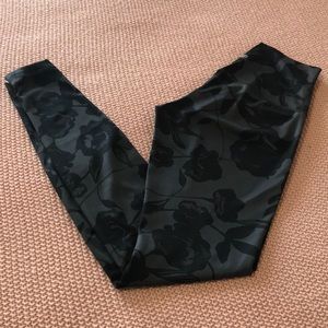 Lululemon high rise floral leggings